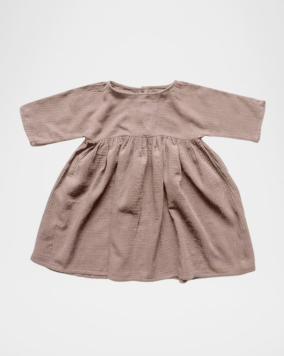Girl's The Muslin Cotton Dress, Size Newborn-10